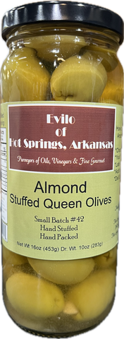 Greek Queen Halkidiki Almond Stuffed Olives