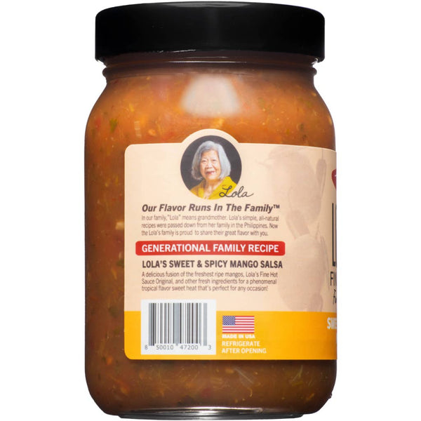 Sweet & Spicy Mango Salsa