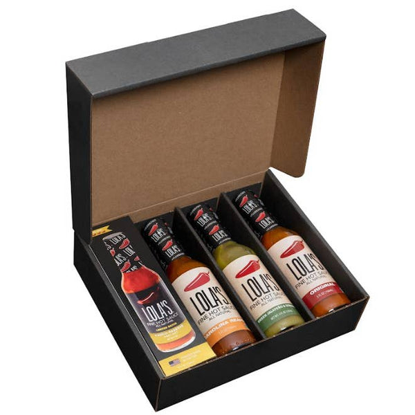Lola’s All Natural Fine Hot Sauce Four Pack