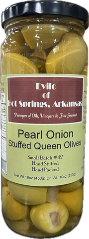 Greek Queen Halkidiki Pearl Onion Stuffed Olives