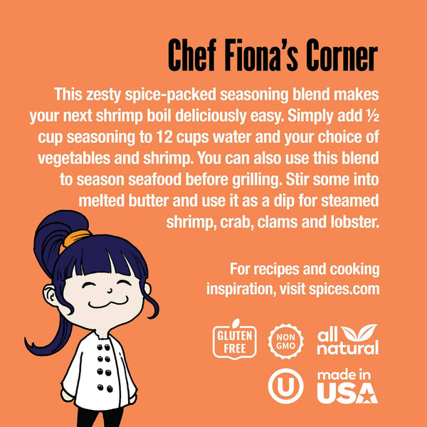 Shrimp + Crab Boil Seasoning Shaker