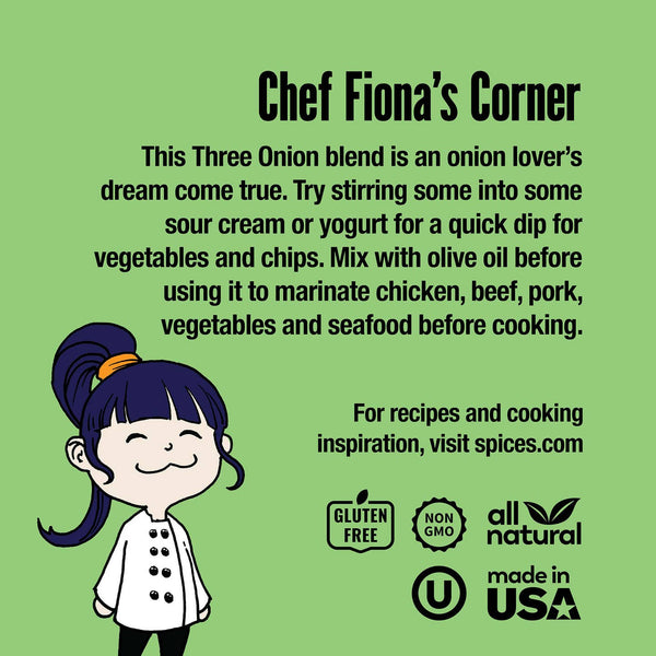 Three Onion Blend Seasoning