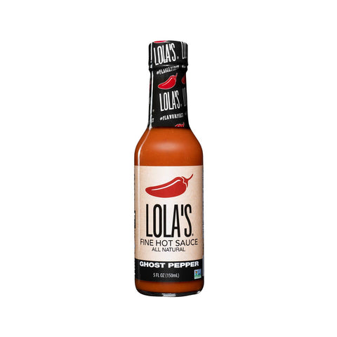 Lola’s All Natural Ghost Pepper Fine Hot Sauce