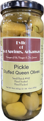 Greek Queen Halkidiki Pickle Stuffed Olives