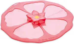 9" Hibiscus Silicone Lid