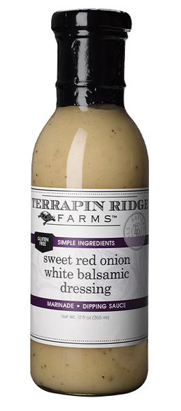 Sweet Red Onion White Balsamic Dressing