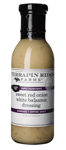 Sweet Red Onion White Balsamic Dressing