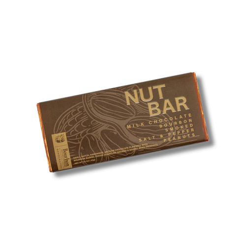 Nut Bar with Milk Chocolate & Bourbon Smoked Salt and Pepper Peanut