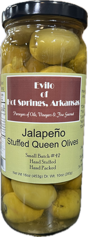 Greek Queen Halkidiki Jalapeno Stuffed Olives