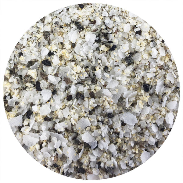 Salt, pepper & garlic