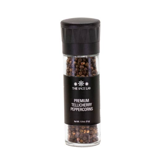 Tellicherry Peppercorns with grinder