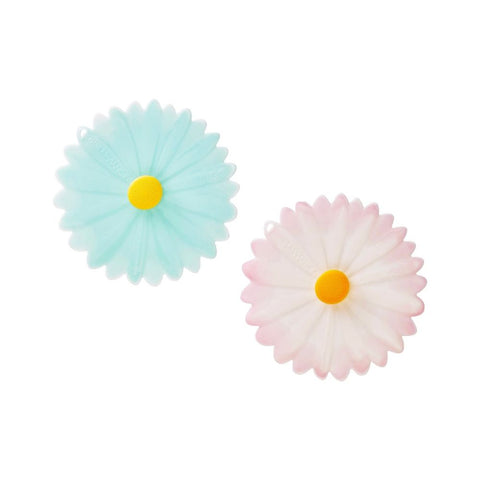 4 Inch Daisy Silicone Drink Covers 2 Pack