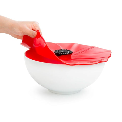 6 Inch Poppy Silicone Lid