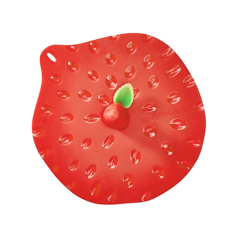 9 Inch Strawberry Silicone Lid