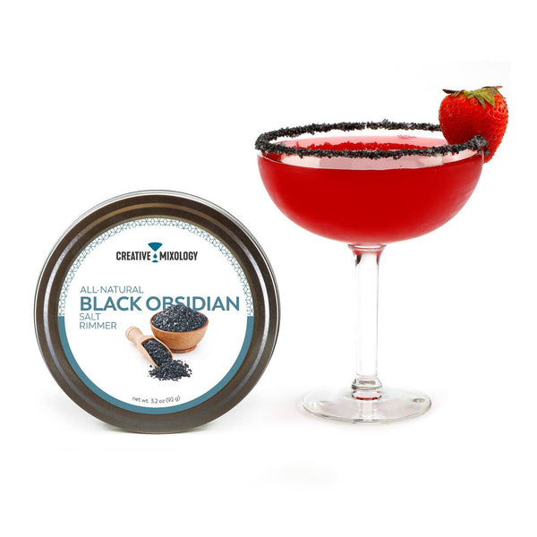 All-Natural Black Obsidian Salt Cocktail Rimmer