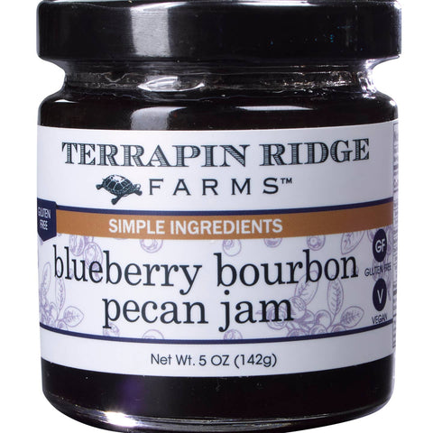 Blueberry Bourbon Pecan Jam 5 oz