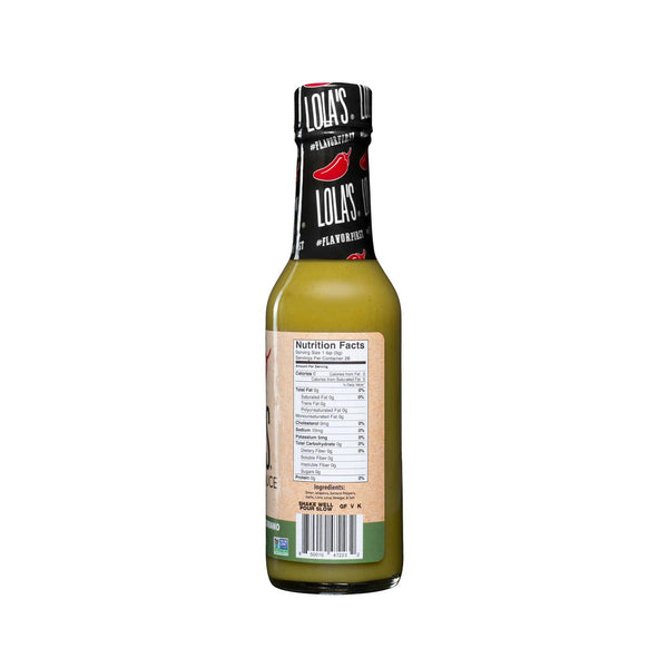 Lola’s All Natural Green Jalapeño & Serrano Fine Hot Sauce