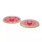 4 Inch Watermelon Silicone Drink Covers 2 pack