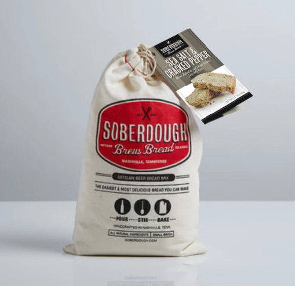 Sea Salt & Cracked Pepper Soberdough Bread Mix'