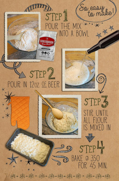 Pumpkin Spice Soberdough Bread Mix