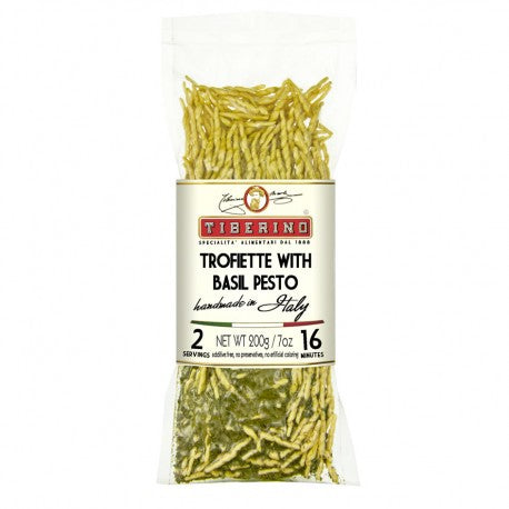 Trofiette with Basil Pesto