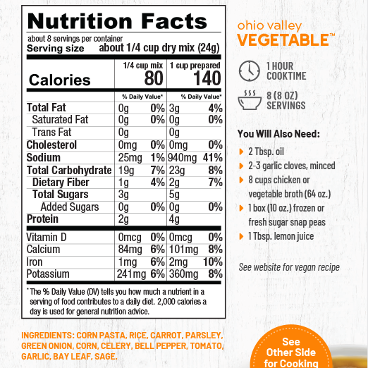 Ohio Valley Vegetable Soup Mix