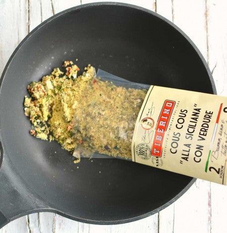 Sicilian Cous Cous with Vegetables