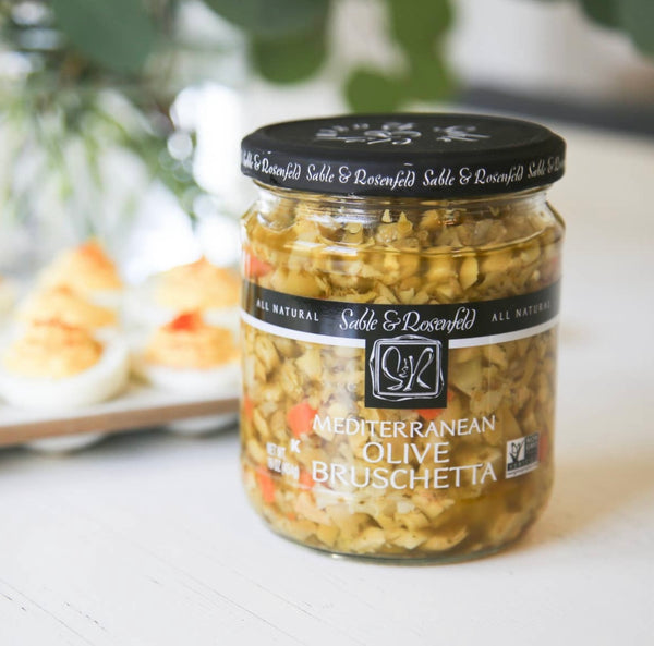 Mediterranean Olive Bruschetta