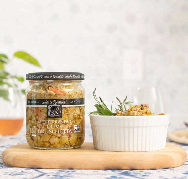 Mediterranean Olive Bruschetta